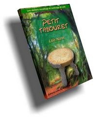 Livre petit tabouret rocaillage rusticage