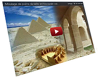 VIDEO Moulage de pierre architecturale