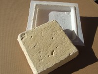 moulage de dalle en pierre calcaire