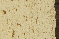 grain de surface pierre calcaire moulÃ©e