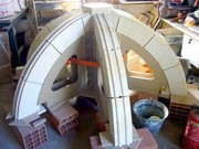 6 ribs vault for a tower dome