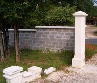 garden pillar garden pillar