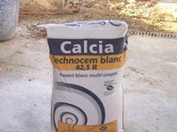 ciment blanc calcia