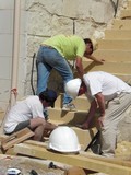 staircase restoration poured in place