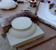 molding of a column pedestal molding of a column pedestal