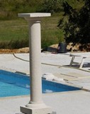 limestone molded column