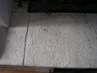 assise vue de dessus