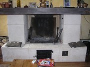 renovation of a fireplace with limestone cladding renovation of a fireplace with limestone cladding